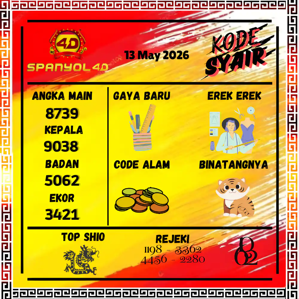 Kode Syair Spanyol4D Pools Mei 2026